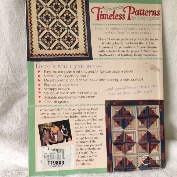 4.8lbs Mixed Lot of Quilt Quilting Publications- Book Magazines Patterns - Picture 15 of 16
